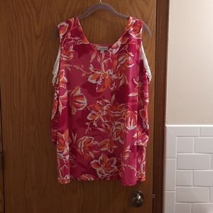 Susan Graver  Cold Shoulder Xl